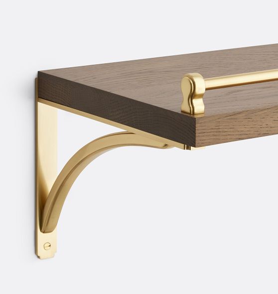 Lorraine Shelf, Rail & Bracket Set